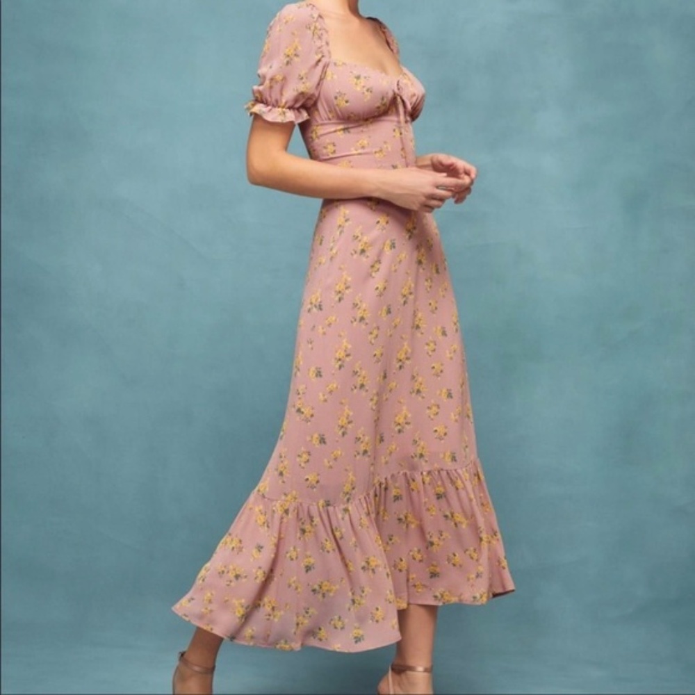 Reformation Cabernet Dress